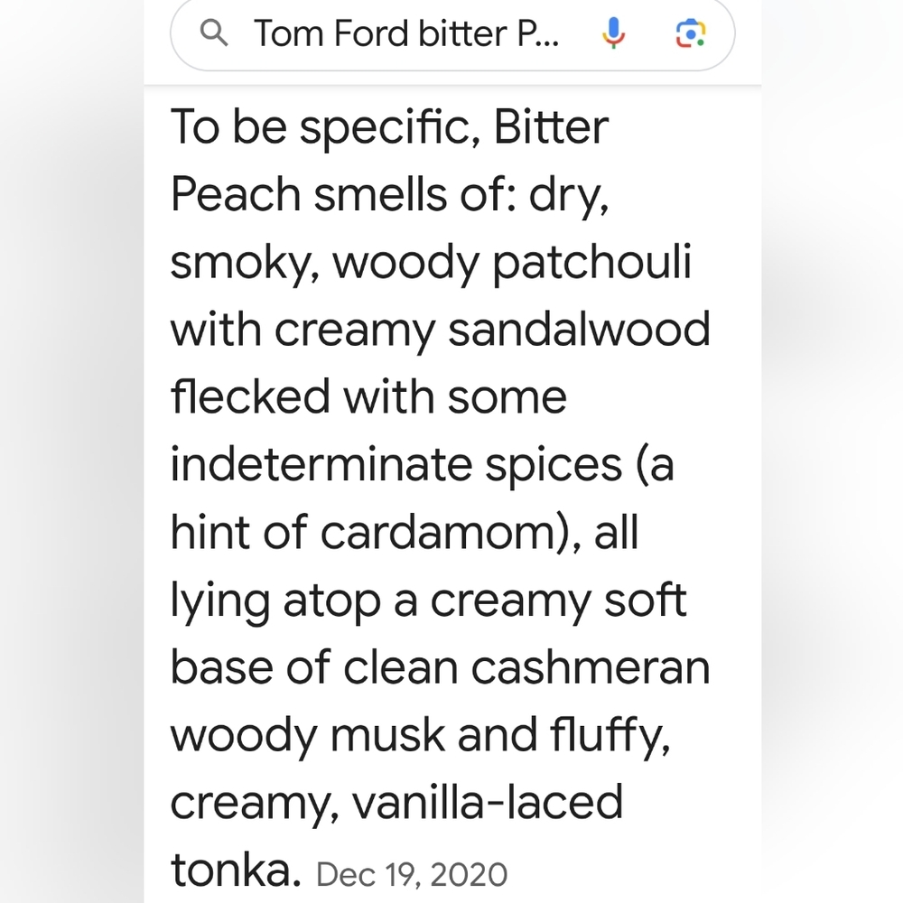 Tom Ford Bitter Peach Eau De Parfum - Picture 5 of 5